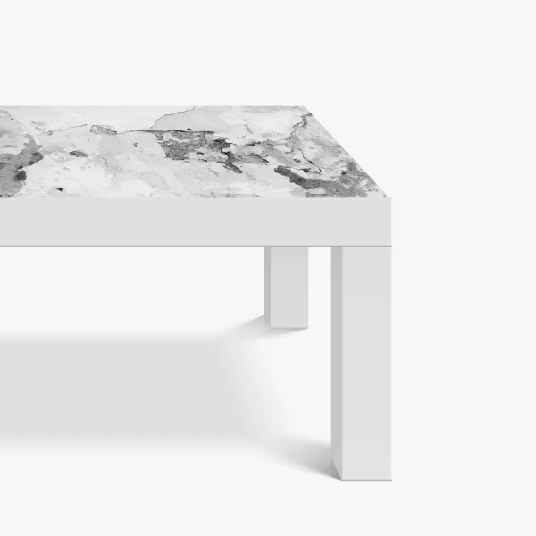 Naklejka na biurko i stół delikatny pastelowy wzór kwiatowy – Wallissimo®