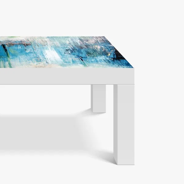 Naklejka na biurko i stół kolorowe domy nad kanałem w Burano – Wallissimo®