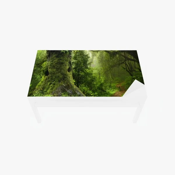 Naklejka na biurko i stół burzliwe wybrzeże Islandii panorama – Wallissimo®