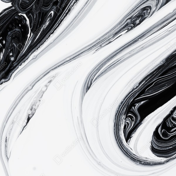 Naklejka na biurko i stół monochromatyczne marmurowe wiry – Wallissimo® Naklejka na biurko i stół monochromatyczne marmurowe wiry – Wallissimo®