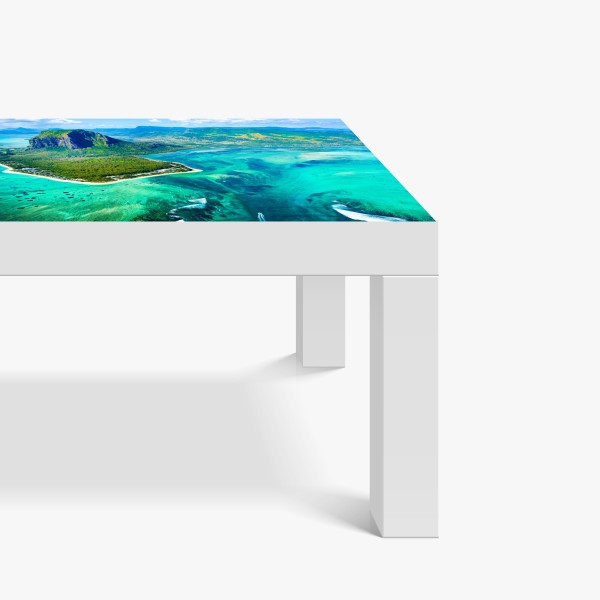 Naklejka na biurko i stół arktyczny spokój Czukotki – Wallissimo®