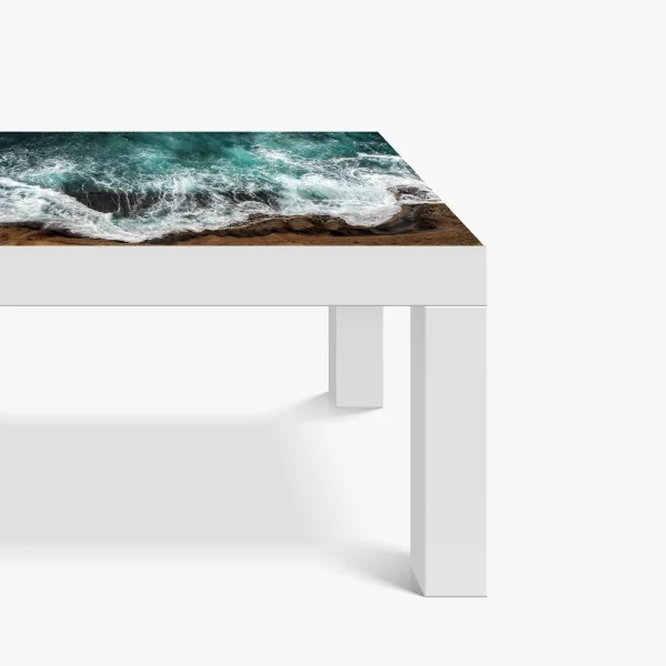 Naklejka na biurko i stół kolorowy mural graffiti ze śniącym dzieckiem – Wallissimo®