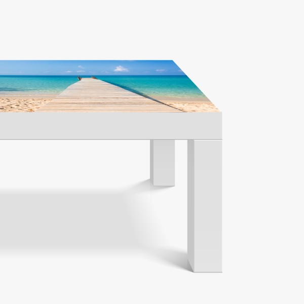 Naklejka na biurko i stół kolorowe domy Las Peñas na wzgórzu Santa Ana, Guayaquil – Wallissimo®