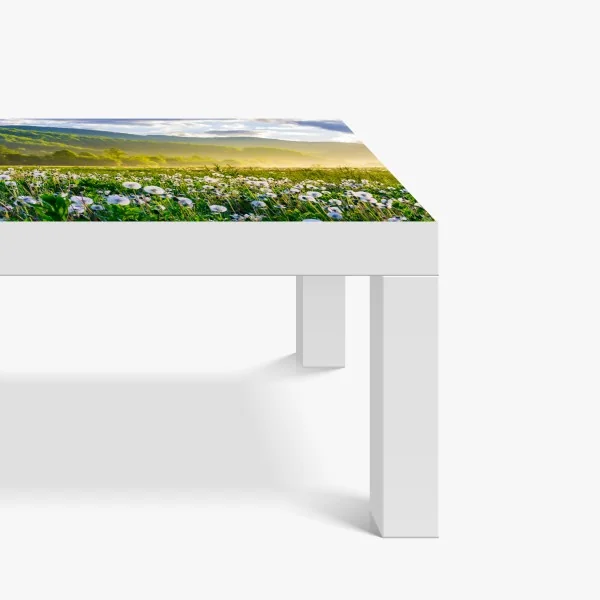 Naklejka na biurko i stół kolorowe domy nad kanałem w Burano – Wallissimo®