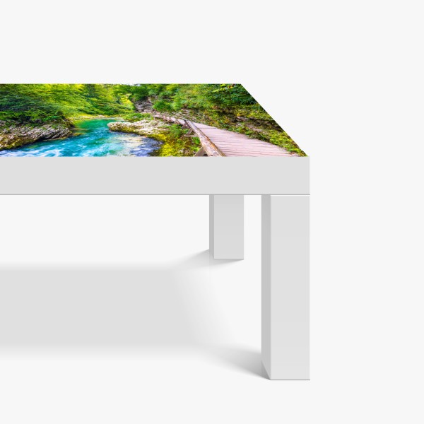 Naklejka na biurko i stół czarny marmur z żyłami – Wallissimo®