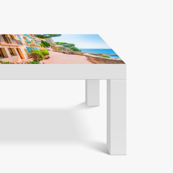 Naklejka na biurko i stół mglisty poranek nad Val d'Orcia – Wallissimo®