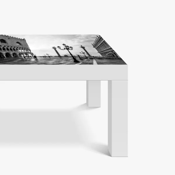 Naklejka na biurko i stół gałązki oliwne w akwareli – Wallissimo®