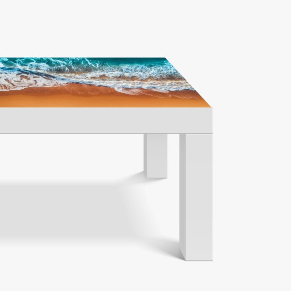 Naklejka na biurko i stół tropikalny wzór botaniczny z tukanem – Wallissimo®