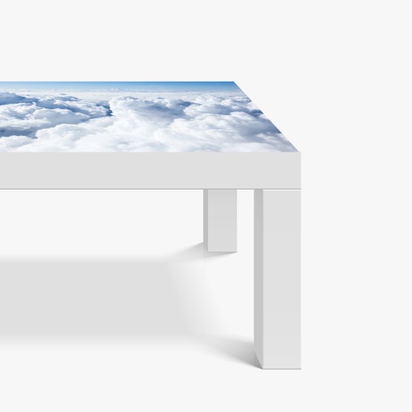 Naklejka na biurko i stół abstrakcyjny wzór złotych fal – Wallissimo®