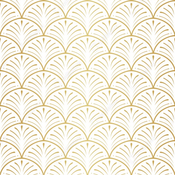 Naklejka na biurko i stół złoty wzór art deco w stylu wachlarza – Wallissimo® Naklejka na biurko i stół złoty wzór art deco w stylu wachlarza – Wallissimo®