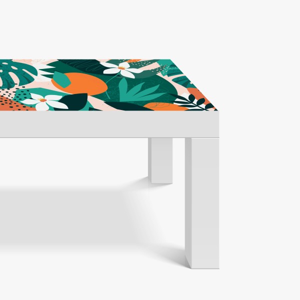 Naklejka na biurko i stół beżowa tekstura marmuru – Wallissimo®