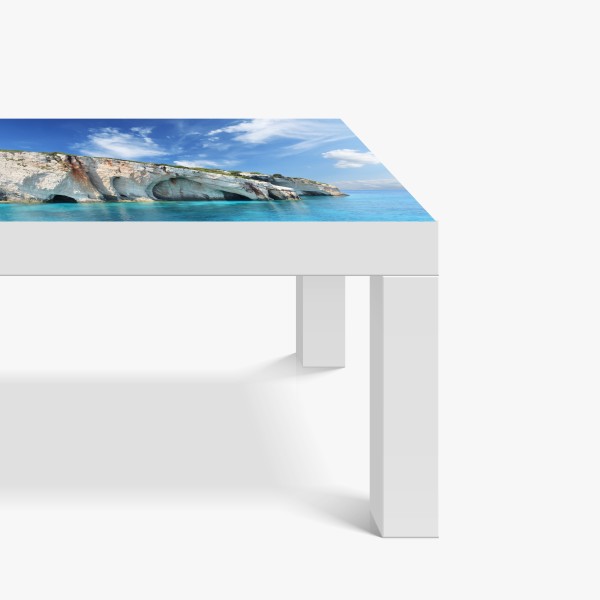 Naklejka na biurko i stół tropikalny wzór z lampartami – Wallissimo®