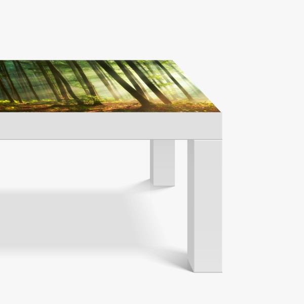 Naklejka na biurko i stół retro czerwone goździki wzór kwiatowy – Wallissimo®