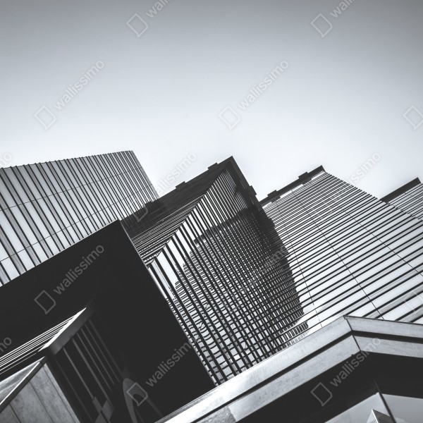 Naklejka na biurko i stół Hongkong budynek komercyjny z bliska – Wallissimo® Naklejka na biurko i stół Hongkong budynek komercyjny z bliska – Wallissimo®