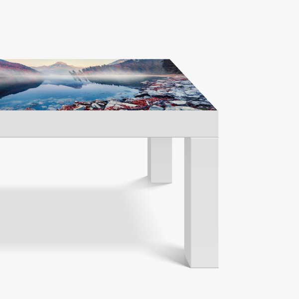 Naklejka na biurko i stół czarny marmur ze złotymi żyłami – Wallissimo®