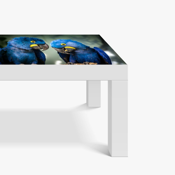 Naklejka na biurko i stół panorama Mont Blanc odbita w Lac Blanc – Wallissimo®