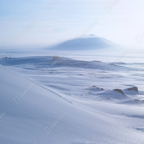 Naklejka na biurko i stół arktyczny spokój Czukotki – Wallissimo® Naklejka na biurko i stół arktyczny spokój Czukotki – Wallissimo®