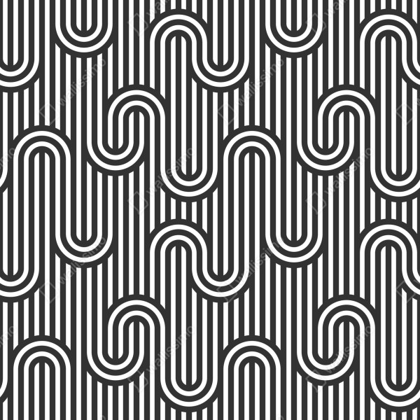 Naklejka na biurko i stół czarno-biały geometryczny wzór optyczny – Wallissimo® Naklejka na biurko i stół czarno-biały geometryczny wzór optyczny – Wallissimo®