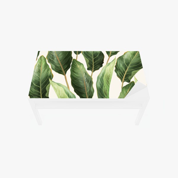 Naklejka na biurko i stół słoneczna zielona łąka o wschodzie – Wallissimo®