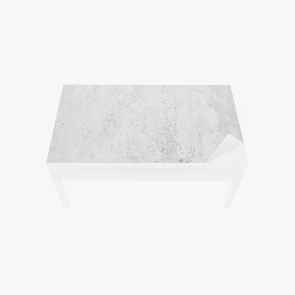 Naklejka na biurko i stół szara betonowa tekstura ściany – Wallissimo® Naklejka na biurko i stół szara betonowa tekstura ściany – Wallissimo®