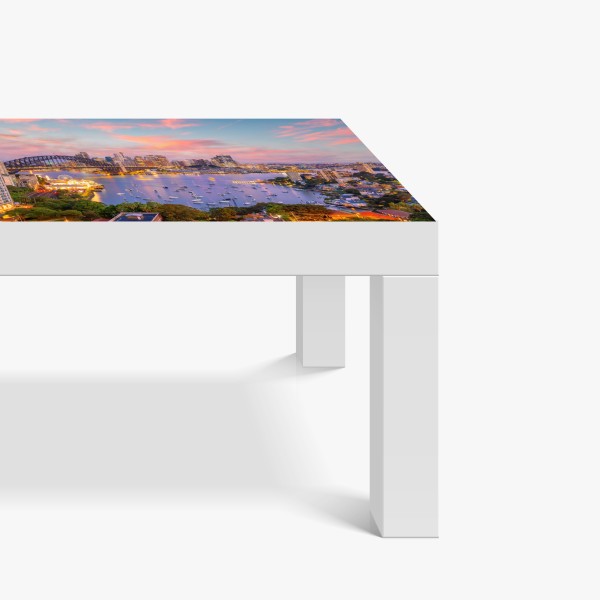 Naklejka na biurko i stół mglisty poranek nad Val d'Orcia – Wallissimo®