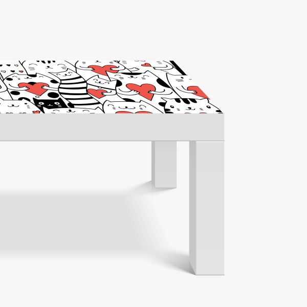 Naklejka na biurko i stół bliski portret zebr czarno-biały – Wallissimo®