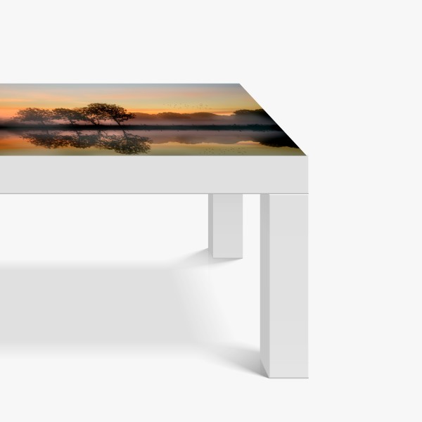 Naklejka na biurko i stół różowa cukierkowa spirala – Wallissimo®