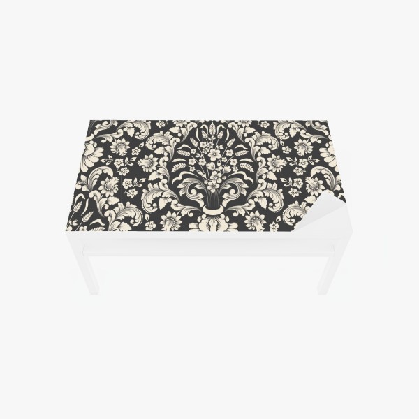 Naklejka na biurko i stół różowa cukierkowa spirala – Wallissimo®