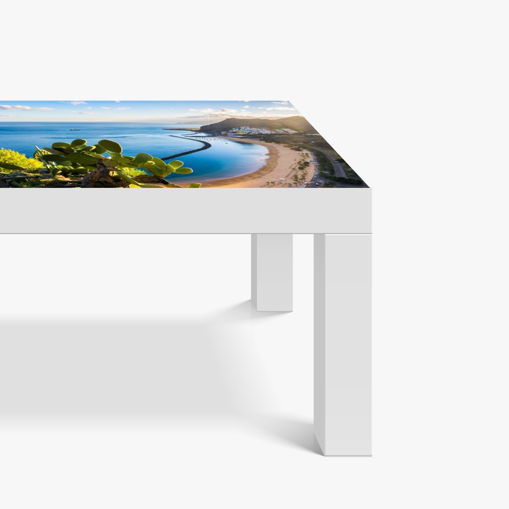 Naklejka na biurko i stół słoneczna plaża Las Teresitas panorama – Wallissimo® Naklejka na biurko i stół słoneczna plaża Las Teresitas panorama – Wallissimo®