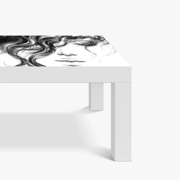 Naklejka na biurko i stół arktyczny spokój Czukotki – Wallissimo®