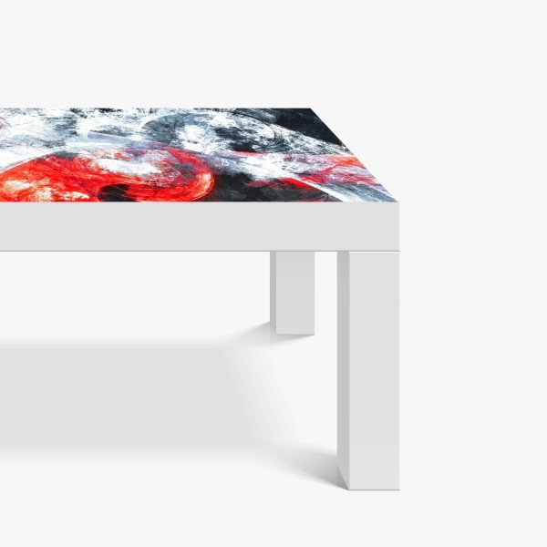 Naklejka na biurko i stół tropikalny wzór botaniczny z tukanem – Wallissimo®