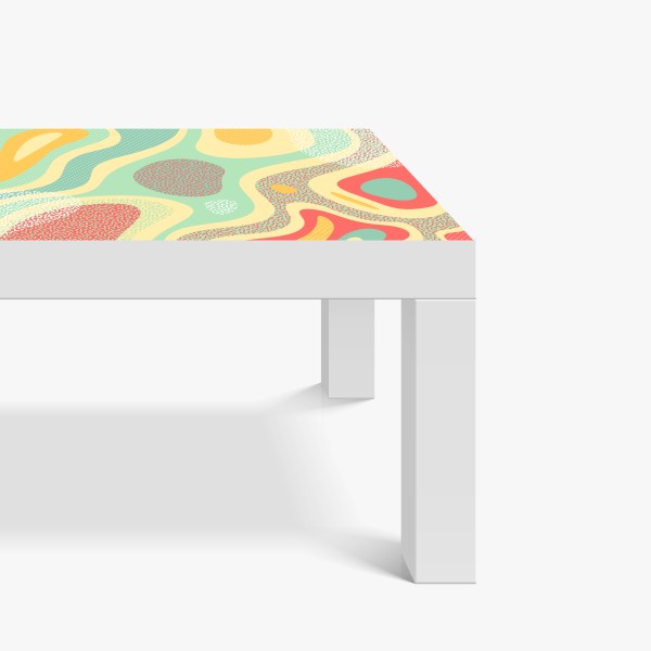 Naklejka na biurko i stół wiosenna łąka dmuchawców – Wallissimo®