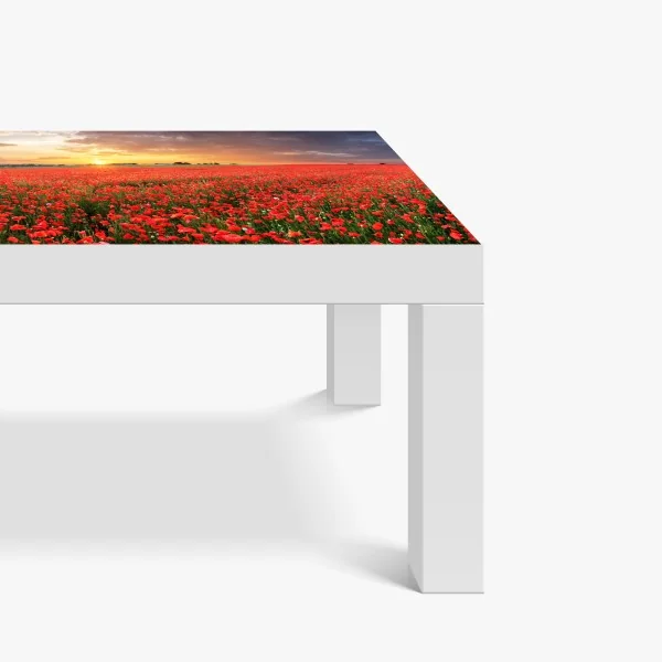 Naklejka na biurko i stół spokojny wschód słońca nad brzegiem oceanu – Wallissimo®