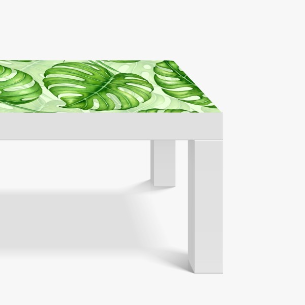 Naklejka na biurko i stół spokojna zielona ścieżka leśna – Wallissimo®