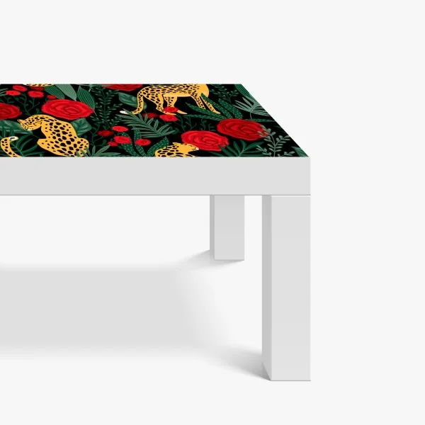 Naklejka na biurko i stół nowoczesny budynek mieszkalny z balkonami – Wallissimo®