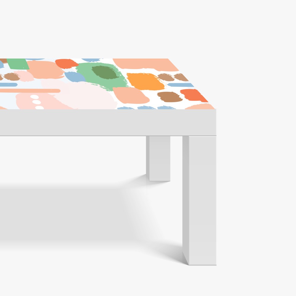 Naklejka na biurko i stół pastelowy wzór pociągnięć pędzla – Wallissimo® Naklejka na biurko i stół pastelowy wzór pociągnięć pędzla – Wallissimo®