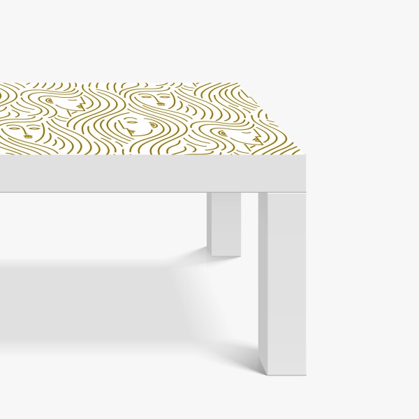 Naklejka na biurko i stół zimowy spokój w Hallstatt — alpejska wioska nad jeziorem – Wallissimo®