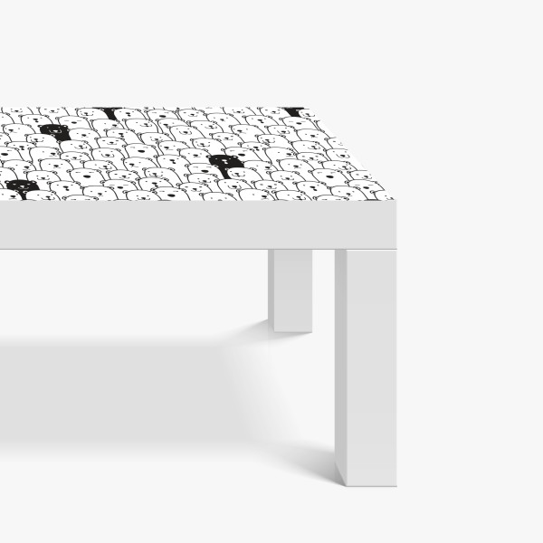 Naklejka na biurko i stół żywe falujące kolory – Wallissimo®