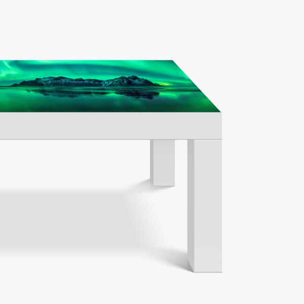 Naklejka na biurko i stół monochromatyczna tekstura marmuru – Wallissimo®