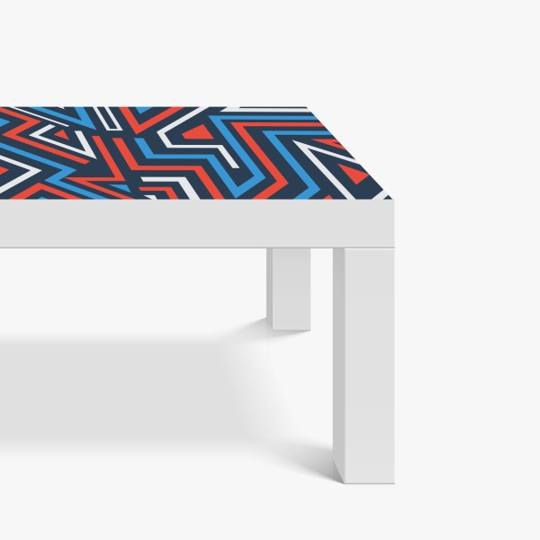 Naklejka na biurko i stół pastelowy wzór muszelkowy – Wallissimo®