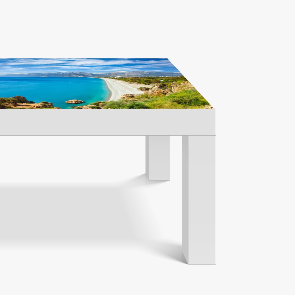 Naklejka na biurko i stół spokojna plaża Konyaalti, Antalya – Wallissimo® Naklejka na biurko i stół spokojna plaża Konyaalti, Antalya – Wallissimo®