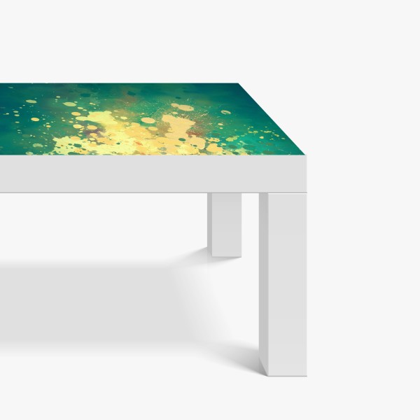 Naklejka na biurko i stół retro czerwone goździki wzór kwiatowy – Wallissimo®