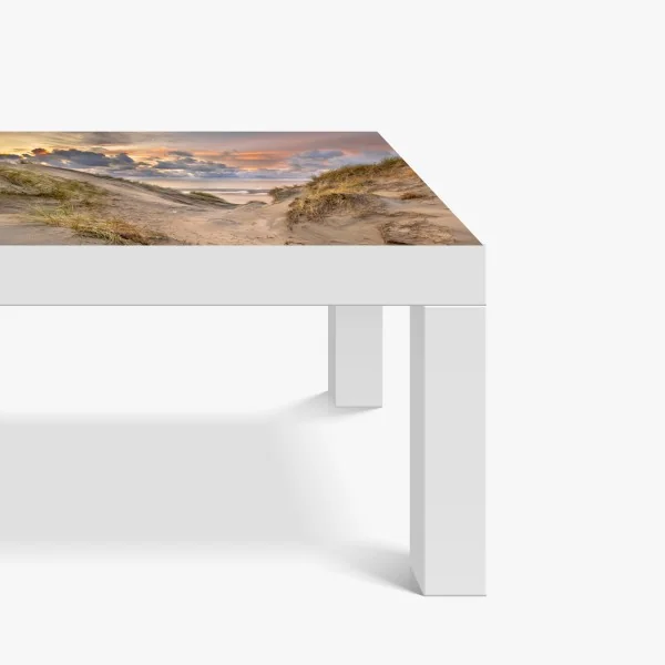 Naklejka na biurko i stół wschód słońca nad Lago di Braies – Wallissimo®