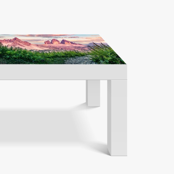 Naklejka na biurko i stół zielona tekstura marmuru – Wallissimo®