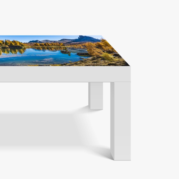 Naklejka na biurko i stół kolorowe domy Las Peñas na wzgórzu Santa Ana, Guayaquil – Wallissimo®