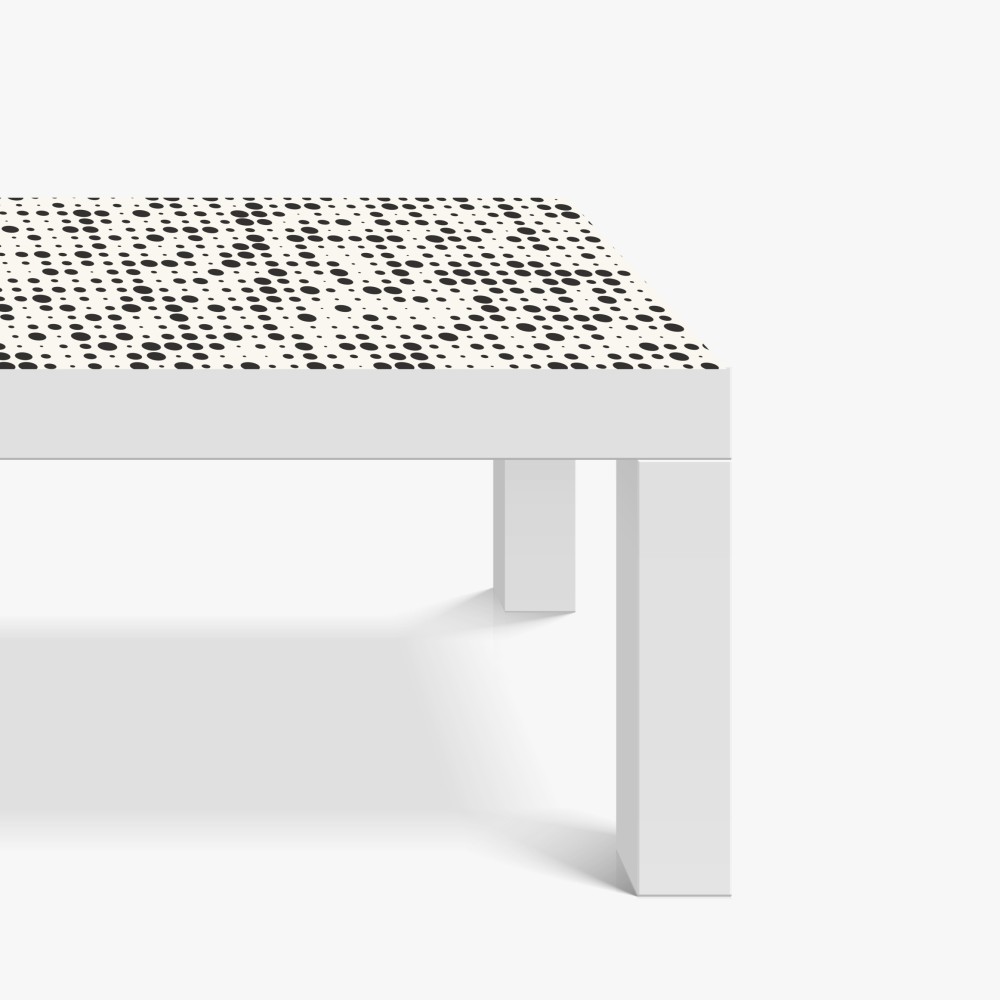 Naklejka na biurko i stół minimalistyczny wzór kropek – Wallissimo® Naklejka na biurko i stół minimalistyczny wzór kropek – Wallissimo®