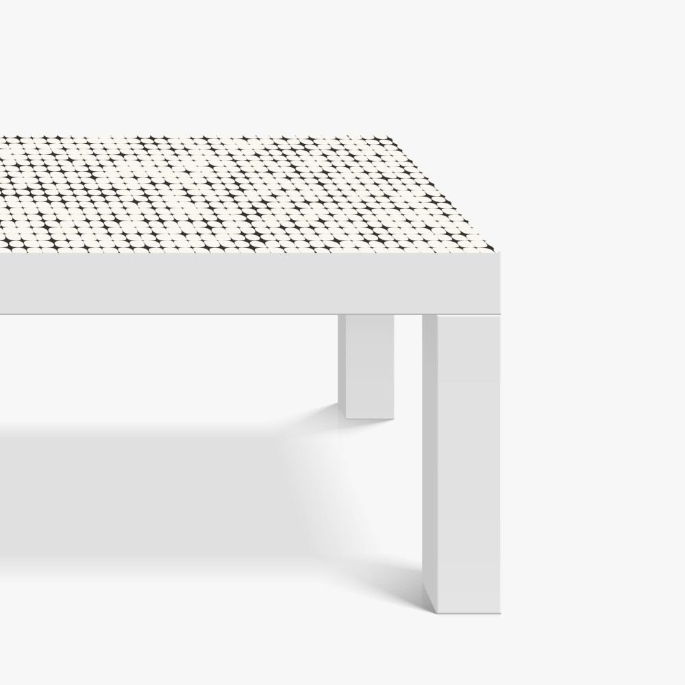 Naklejka na biurko i stół monochromatyczny geometryczny wzór z kropkami – Wallissimo® Naklejka na biurko i stół monochromatyczny geometryczny wzór z kropkami – Wallissimo®