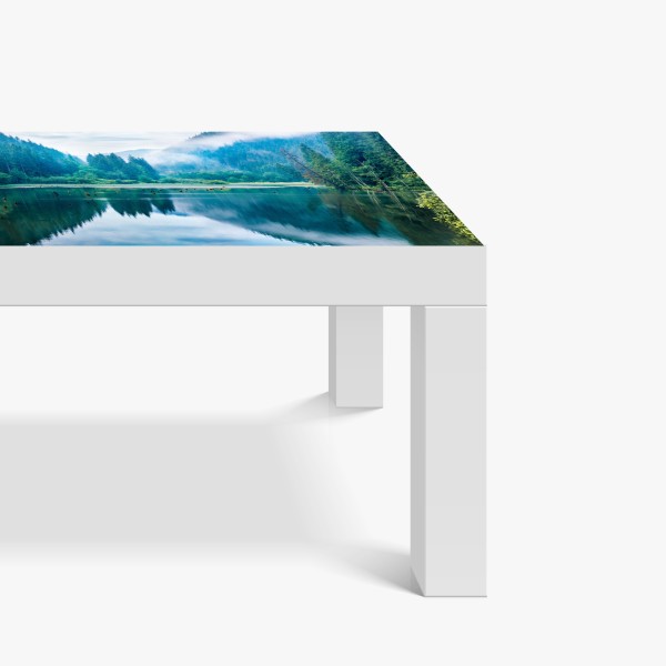 Naklejka na biurko i stół stylizowany Japoński wzór fal – Wallissimo®