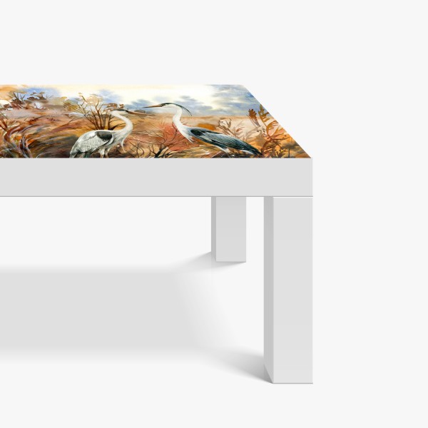 Naklejka na biurko i stół spokojne górskie jezioro w Oregonie – Wallissimo®