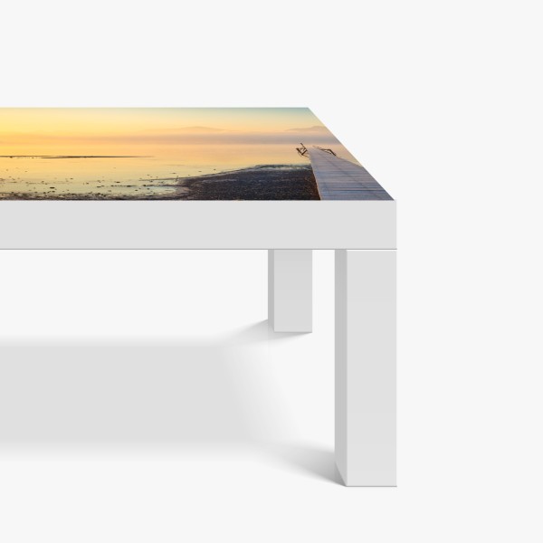 Naklejka na biurko i stół pastelowy pop-artowy portret piękna – Wallissimo®